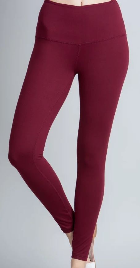 PLUS 5" Waistband Solid Leggings - gkbrandclothing