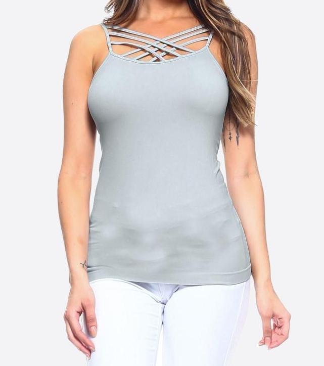 Criss Cross Tank - gkbrandclothing